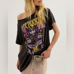 Free People x Daydreamer Fleetwood Mac Butterfly Tee Sz XS